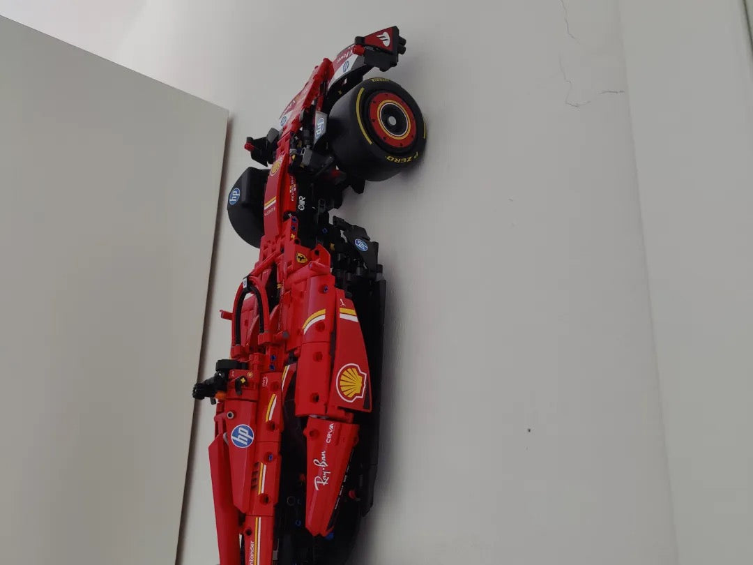 LEGOs Technic F1 wall mount