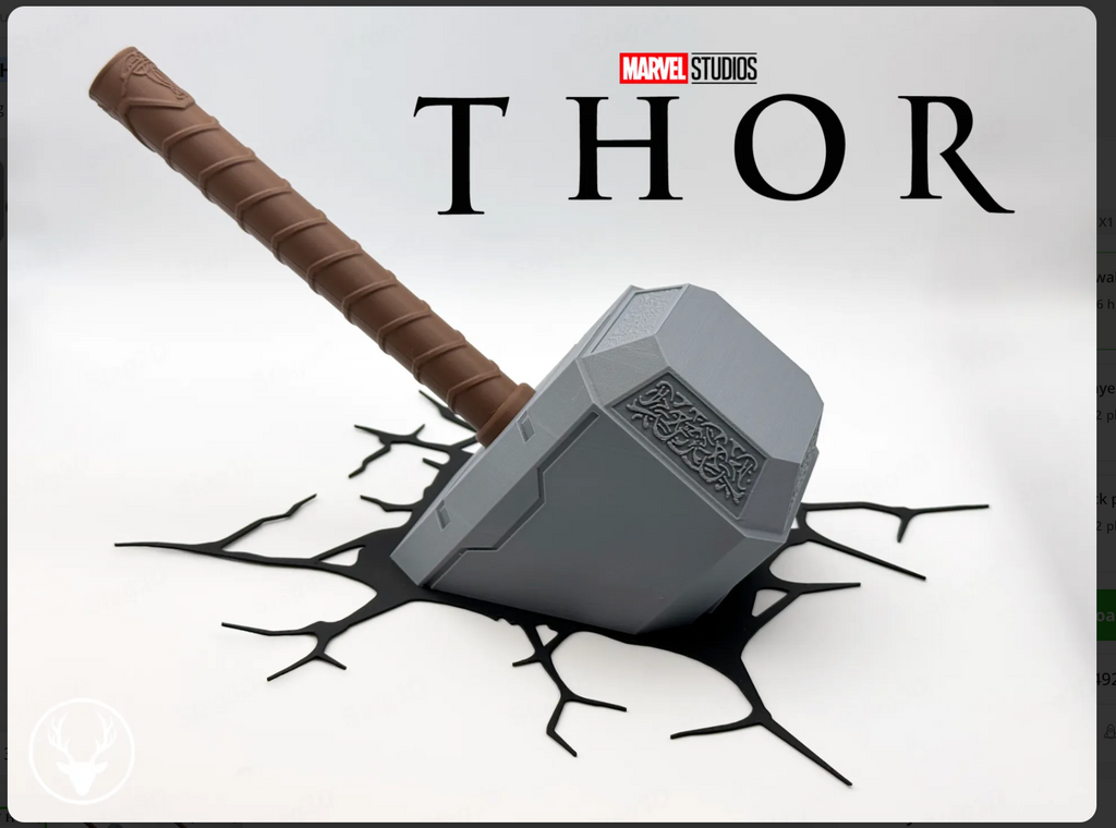 Thors Hammer - Wall Mount