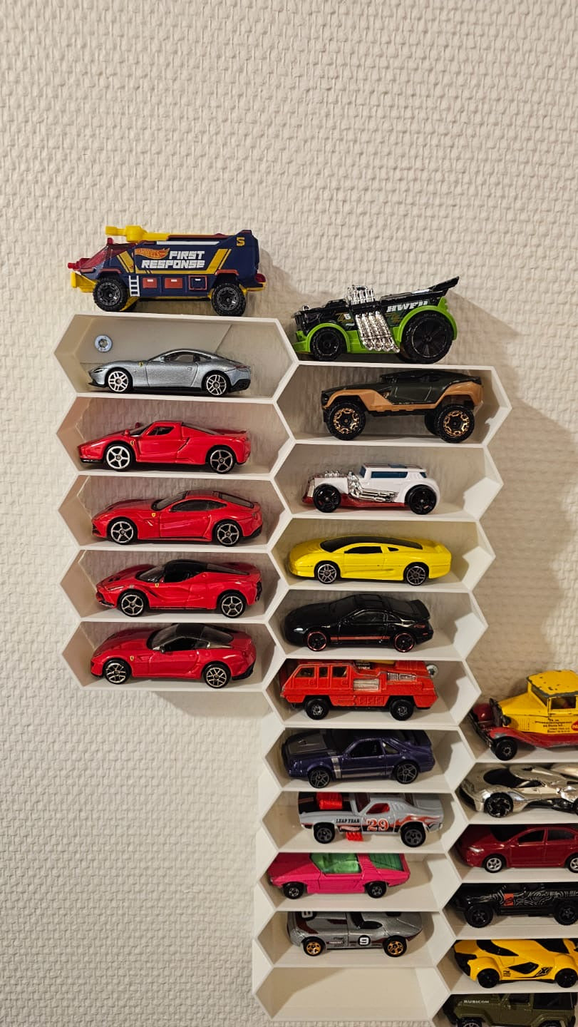 Diecast Car Wall Display Shelf